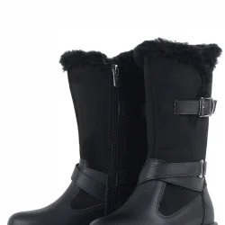 Rakerplus Siyah Uzun Fermuarlı Kız Çocuk Çizme