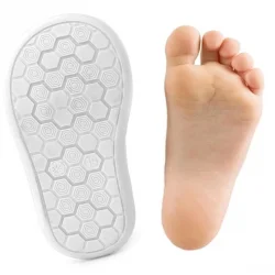 Rakerplus Sonic Hakiki Deri Beyaz Işıltılı Anatomik Bebek Spor Ayakkabı