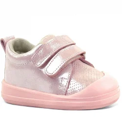 Rakerplus Sonic Hakiki Deri Pudra Işıltılı Anatomik Bebek Spor Ayakkabı