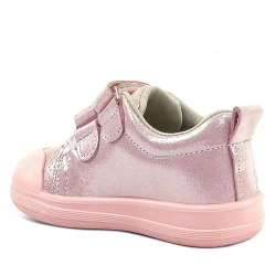 Rakerplus Sonic Hakiki Deri Pudra Işıltılı Anatomik Bebek Spor Ayakkabı