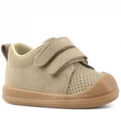 Rakerplus Sonic Hakiki Deri Vizon Cırtlı Anatomik Bebek Spor Ayakkabı Sneaker