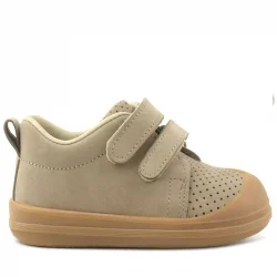 Rakerplus Sonic Hakiki Deri Vizon Cırtlı Anatomik Bebek Spor Ayakkabı Sneaker