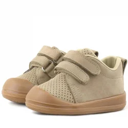 Rakerplus Sonic Hakiki Deri Vizon Cırtlı Anatomik Bebek Spor Ayakkabı Sneaker