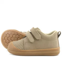 Rakerplus Sonic Hakiki Deri Vizon Cırtlı Anatomik Bebek Spor Ayakkabı Sneaker