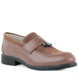 Rakerplus Taba Klasik Loafer Erkek Çocuk Ayakkabı