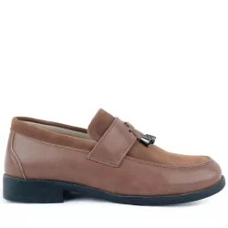 Rakerplus Taba Klasik Loafer Erkek Çocuk Ayakkabı