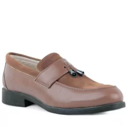 Rakerplus Taba Klasik Loafer Erkek Çocuk Ayakkabı