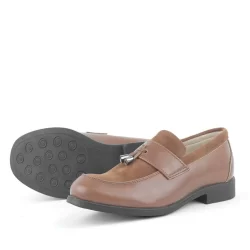 Rakerplus Taba Klasik Loafer Erkek Çocuk Ayakkabı