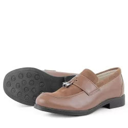 Rakerplus Taba Klasik Loafer Erkek Çocuk Ayakkabı