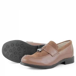 Rakerplus Taba Klasik Loafer Erkek Çocuk Ayakkabı