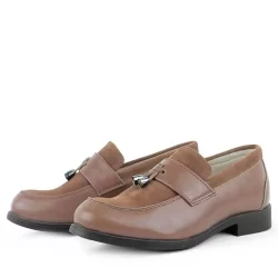 Rakerplus Taba Klasik Loafer Erkek Çocuk Ayakkabı