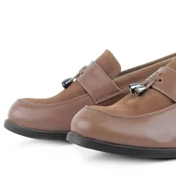 Rakerplus Taba Klasik Loafer Erkek Çocuk Ayakkabı