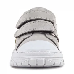 Rakerplus Tails Hakiki Deri Gri Sarı Cırtlı Çocuk Spor Bot