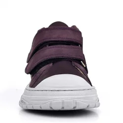 Rakerplus Tails Hakiki Deri Mor Cırtlı Çocuk Spor Bot