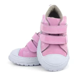 Rakerplus Tails Hakiki Deri Pembe Cırtlı Çocuk Spor Bot