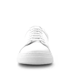 Rakerplus Tbons Özel Tasarım Beyaz Hakiki Deri Kadın Bağcıklı Sneaker Ayakkabı