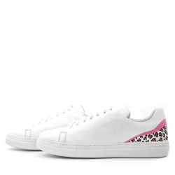 Rakerplus Tbons Özel Tasarım Beyaz Hakiki Deri Kadın Bağcıklı Sneaker Ayakkabı