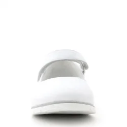 Rakerplus Tbons Özel Tasarım Hakiki Deri Beyaz Kız Çocuk Babet Ayakkabı