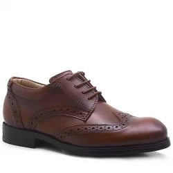 Rakerplus Titan Hakiki Deri Taba Klasik Erkek Çocuk Ayakkabısı