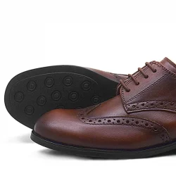 Rakerplus Titan Hakiki Deri Taba Klasik Erkek Çocuk Ayakkabısı