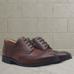 Rakerplus Titan Hakiki Deri Taba Klasik Erkek Genç Ayakkabısı