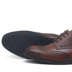 Rakerplus Titan Hakiki Deri Taba Klasik Erkek Genç Ayakkabısı