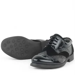 Rakerplus Titan Rugan Bağcıklı Klasik Erkek Çocuk Ayakkabı