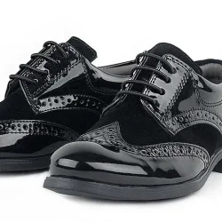 Rakerplus Titan Rugan Bağcıklı Klasik Erkek Çocuk Ayakkabı