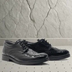 Rakerplus Titan Rugan Bağcıklı Klasik Erkek Çocuk Okul Ayakkabı