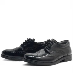 Rakerplus Titan Rugan Bağcıklı Klasik Erkek Çocuk Okul Ayakkabı