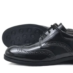 Rakerplus Titan Rugan Bağcıklı Klasik Erkek Çocuk Okul Ayakkabı