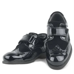 Rakerplus Titan Rugan Cırt Cırtlı Klasik Erkek Çocuk Abiye Ayakkabı