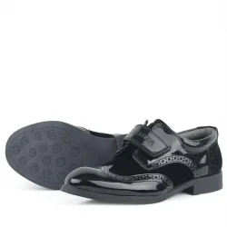 Rakerplus Titan Rugan Cırtlı Klasik Erkek Genç Abiye Ayakkabı