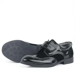 Rakerplus Titan Rugan Cırtlı Klasik Erkek Genç Abiye Ayakkabı