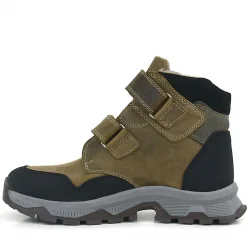 Rakerplus Trekking Hakiki Deri Kahve Cırtlı Erkek Çocuk Bot