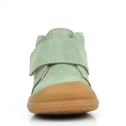 Rakerplus Yoohoo Hakiki Deri Açık Yeşil Cırtlı Unisex Bebek Bot