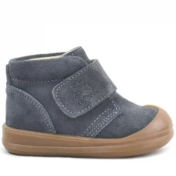 Rakerplus Yoohoo Hakiki Deri Füme Cırtlı Unisex Bebek Bot