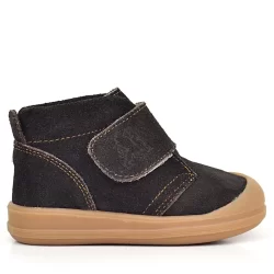 Rakerplus Yoohoo Hakiki Deri Kahverengi Cırtlı Unisex Bebek Bot