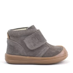 Rakerplus Yoohoo Hakiki Deri Kum Rengi Cırtlı Unisex Bebek Bot