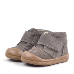 Rakerplus Yoohoo Hakiki Deri Kum Rengi Cırtlı Unisex Bebek Bot