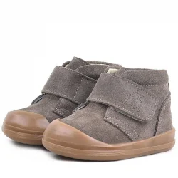 Rakerplus Yoohoo Hakiki Deri Kum Rengi Cırtlı Unisex Bebek Bot