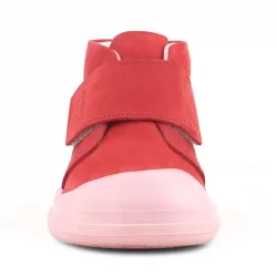 Rakerplus Yoohoo Hakiki Deri Nar Çiçeği Pembe Cırtlı Kız Bebek Bot