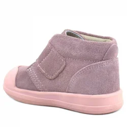 Rakerplus Yoohoo Hakiki Deri Pembe Cırtlı Kız Bebek Bot