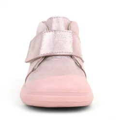 Rakerplus Yoohoo Hakiki Deri Pembe Simli Cırtlı Kız Bebek Bot