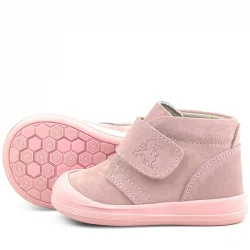 Rakerplus Yoohoo Hakiki Deri Pudra Cırtlı Kız Bebek Bot