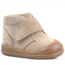 Rakerplus Yoohoo Hakiki Deri Vizon Cırtlı Unisex Bebek Bot