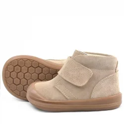 Rakerplus Yoohoo Hakiki Deri Vizon Cırtlı Unisex Bebek Bot