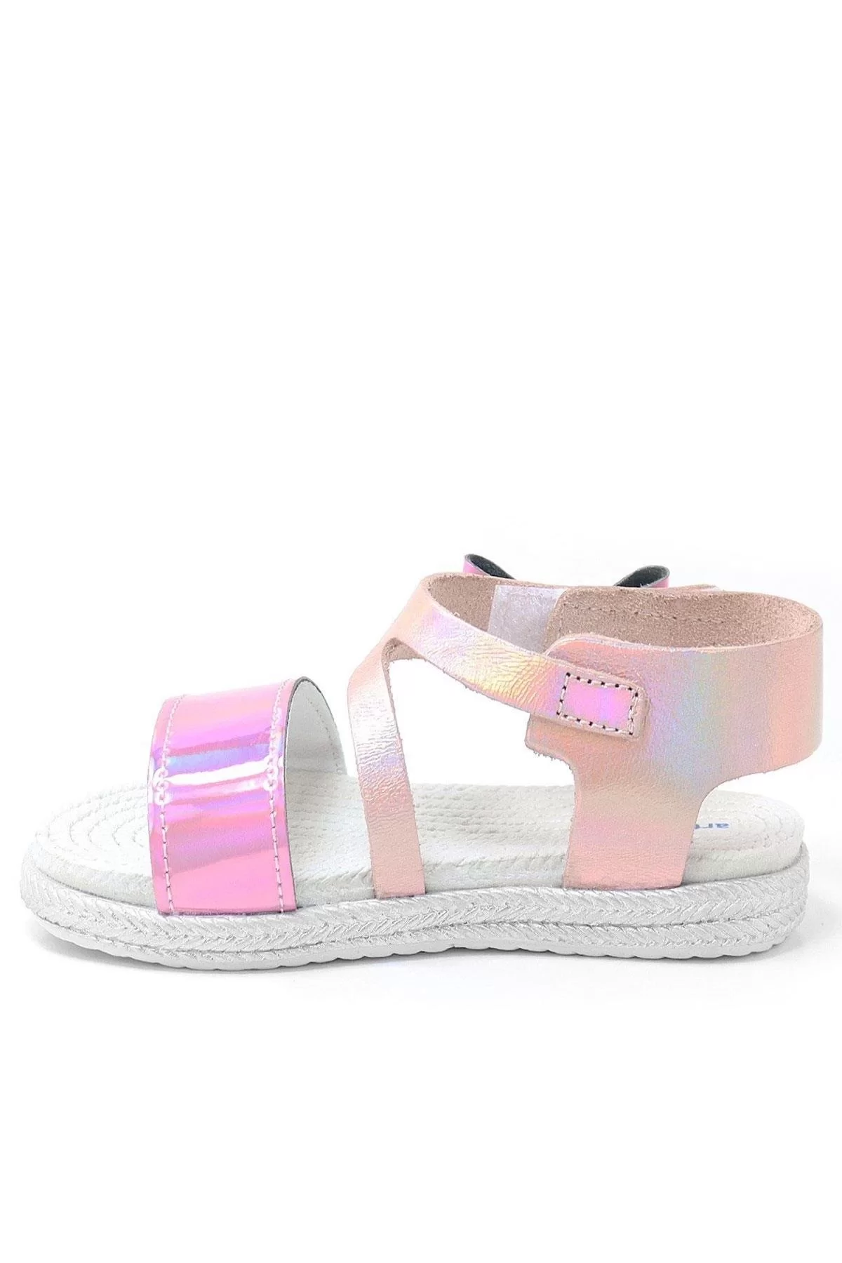 Artico Elenis Hakiki Deri Pembe Kız Bebek Sandalet