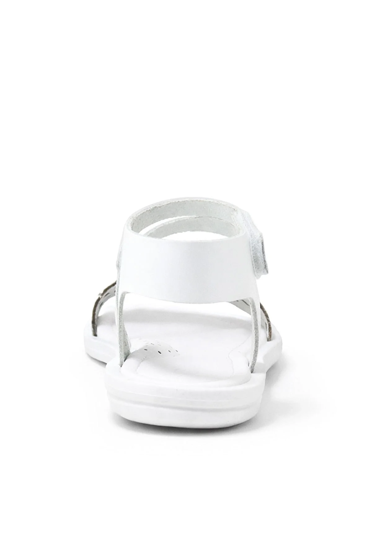 Artico Etoile Hakiki Deri Beyaz Vaketa Kız Çocuk Sandalet