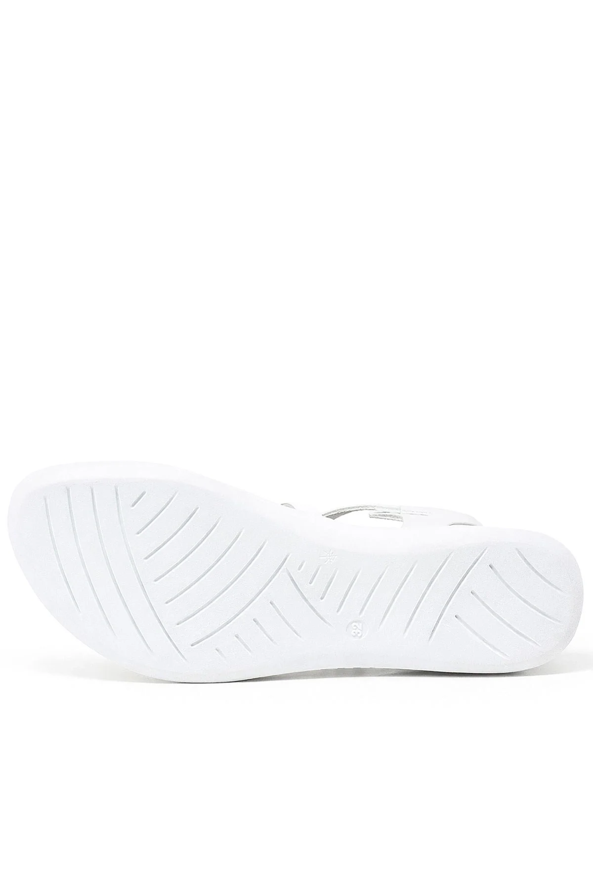 Artico Etoile Hakiki Deri Beyaz Vaketa Kız Çocuk Sandalet